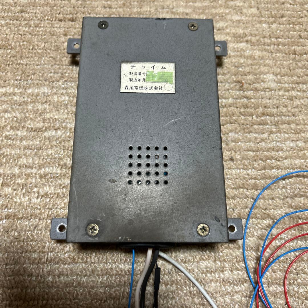 小田急　鉄道部品　ドアチャイム　動作確認済み