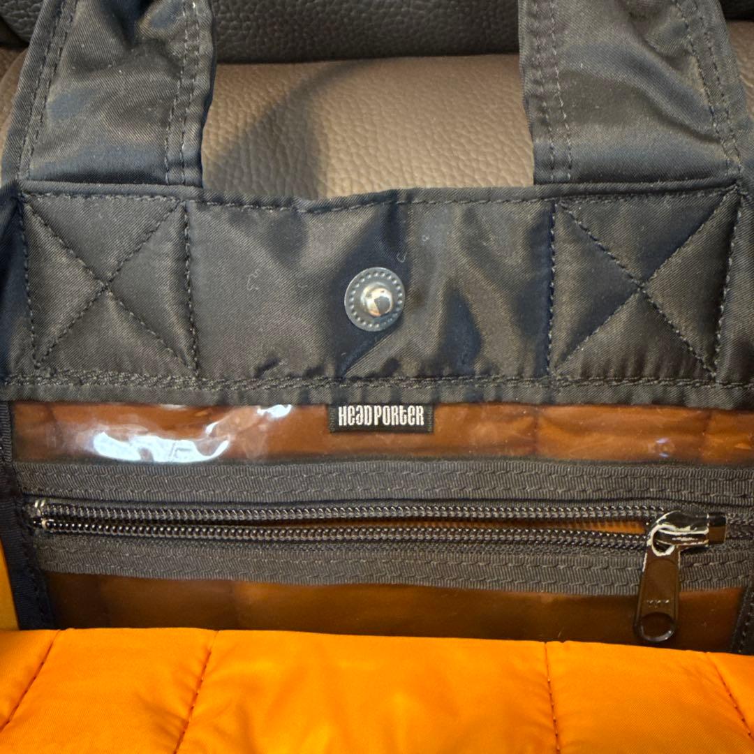 美品　ポーター　タンカー　ブラック　ハンドバッグ　ナイロン