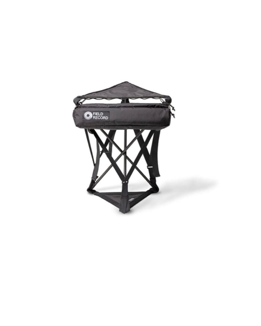 FIELD RECORD 折りたたみチェア ブラック