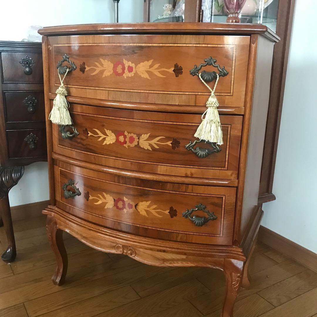 お値下げ　アンティーク　猫脚　チェスト