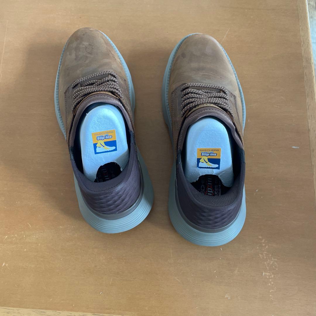 SKECHERS HAND'S FREE SLIP-INS ブラウン