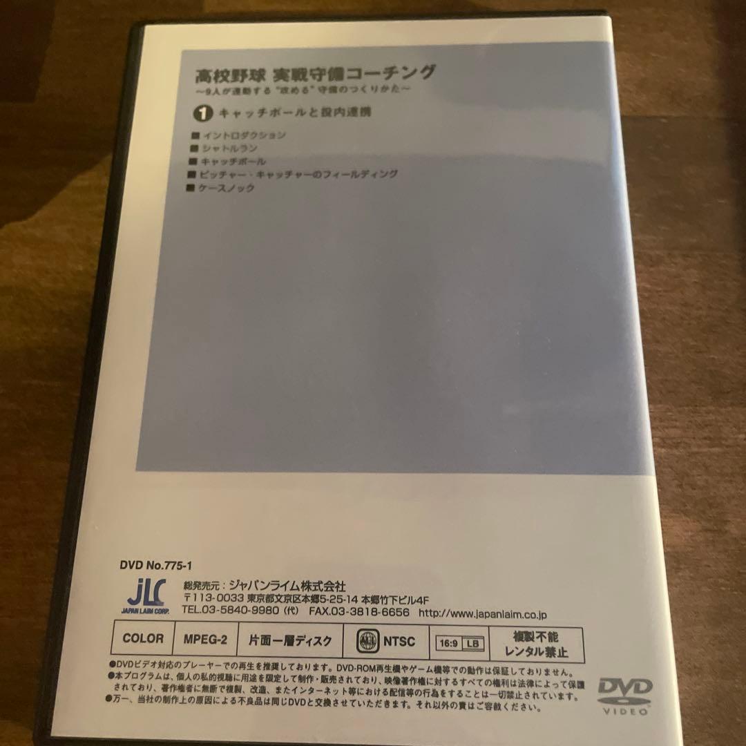 高校野球　実戦守備コーチング　全2枚