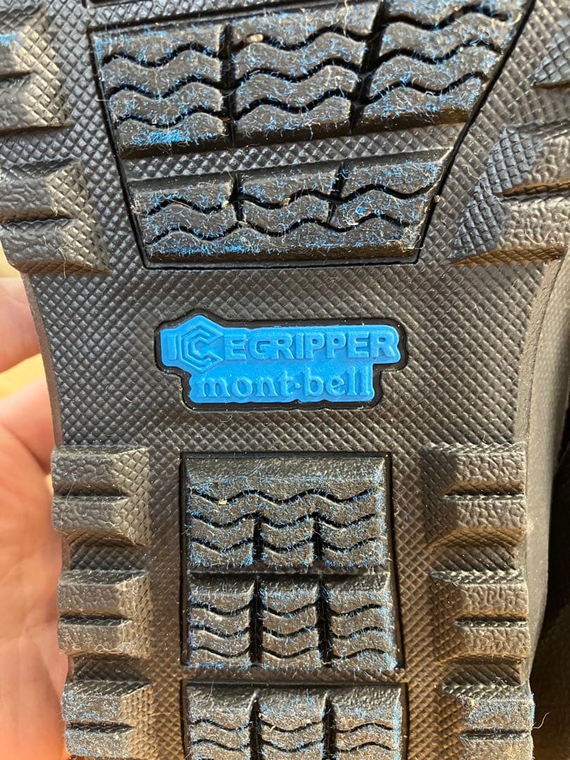 未使用★モンベル パウダーブーツ 1129382 タン 25.0cm