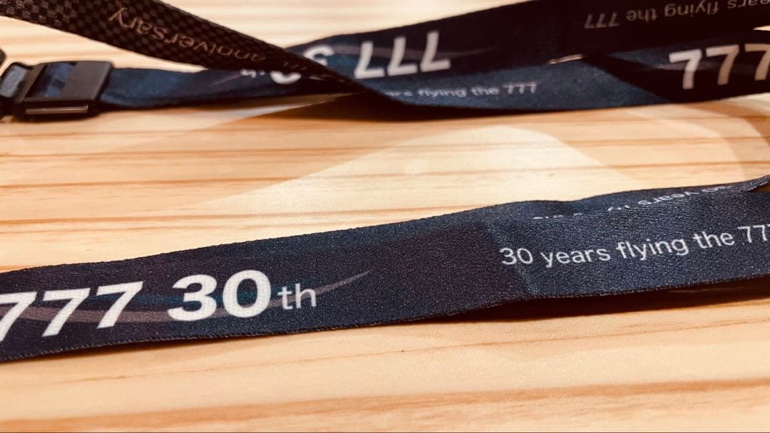 【非売品・新品・ストラップのみ】ANAボーイング777就航30周年イベント記念品