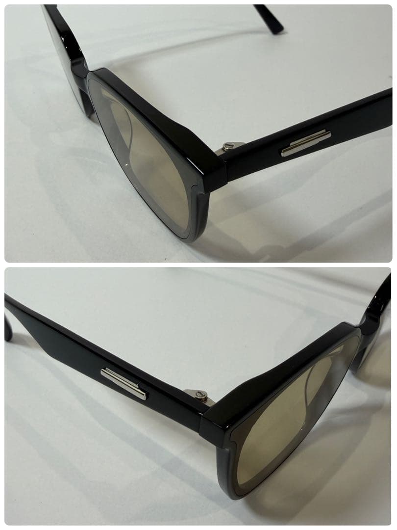 【美品】GENTLE MONDTER LILIT ウェリントン型サングラス 黒縁