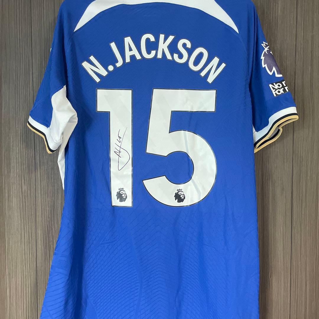 【正規品・サイン入り】ジャクソン#15チェルシー23/24実使用(H)