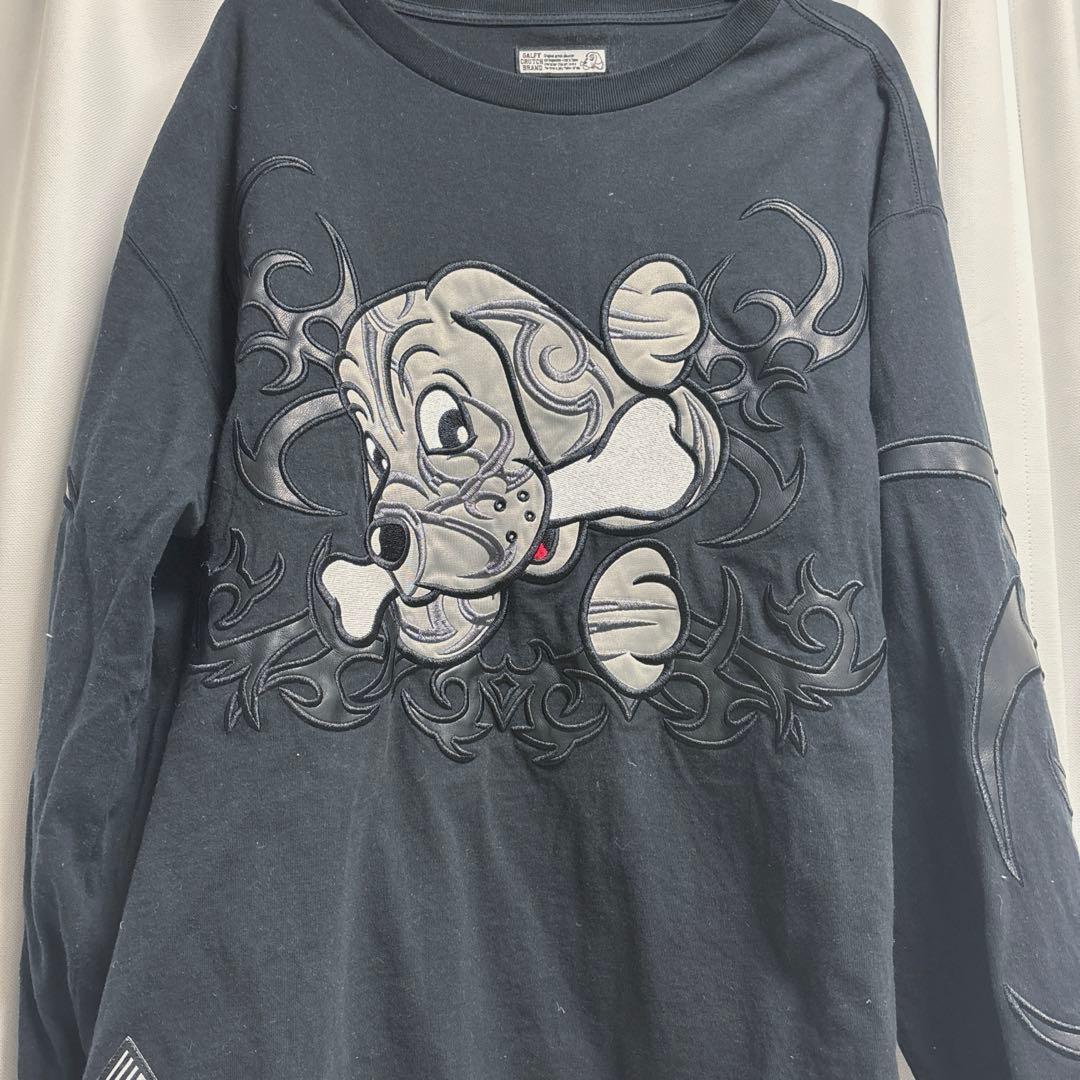 GALFY／ガルフィー　GALFY 部族ロンTブラック