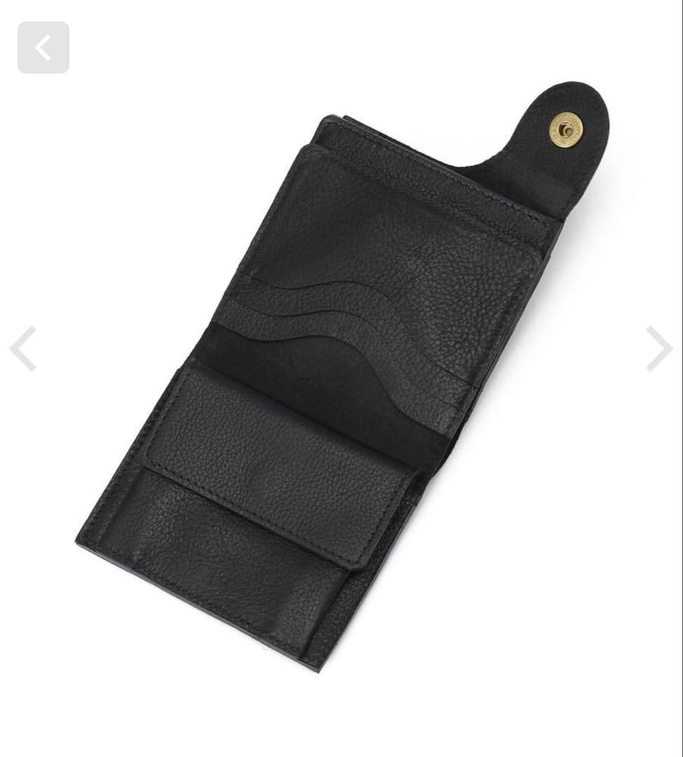 《新品・未使用》IL BISONTE　イルビゾンテ　二つ折り財布　ブラック