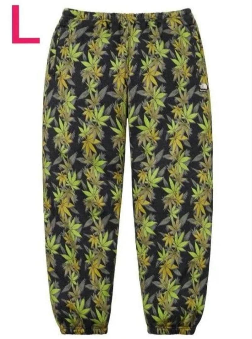 パンツ Supreme THE NORTH FACE Leaf Sweatpant L