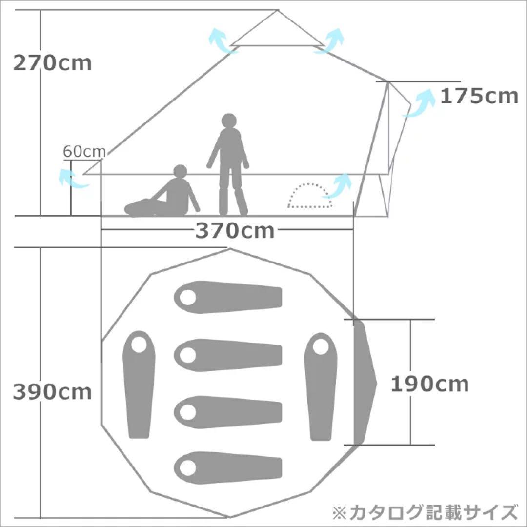 ローベンス クロンダイク 【グランドシート付】 ROBENS ワンポールテント