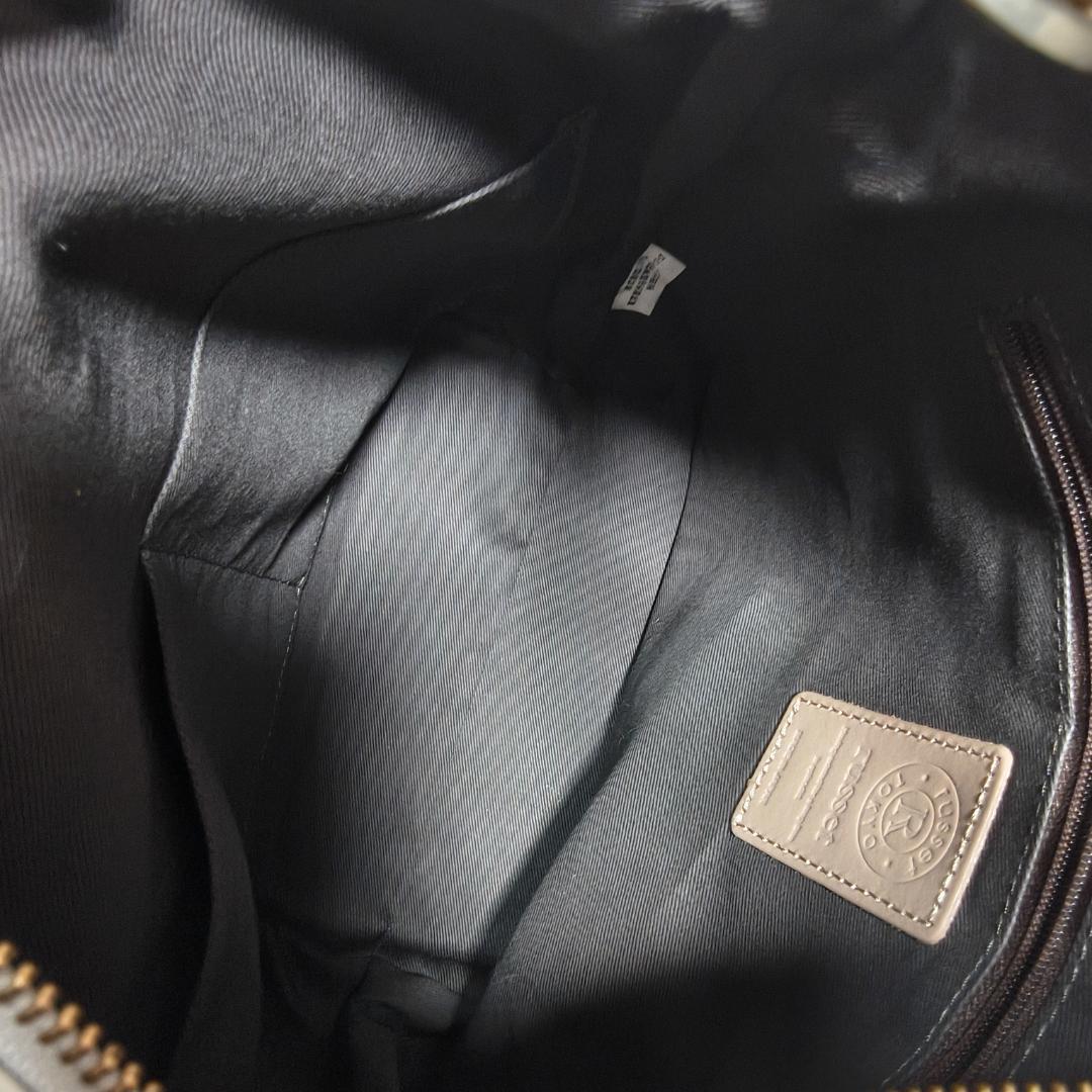 極美品✨　russet ソフトレザーシンプルショルダーバッグ 2way ホワイト