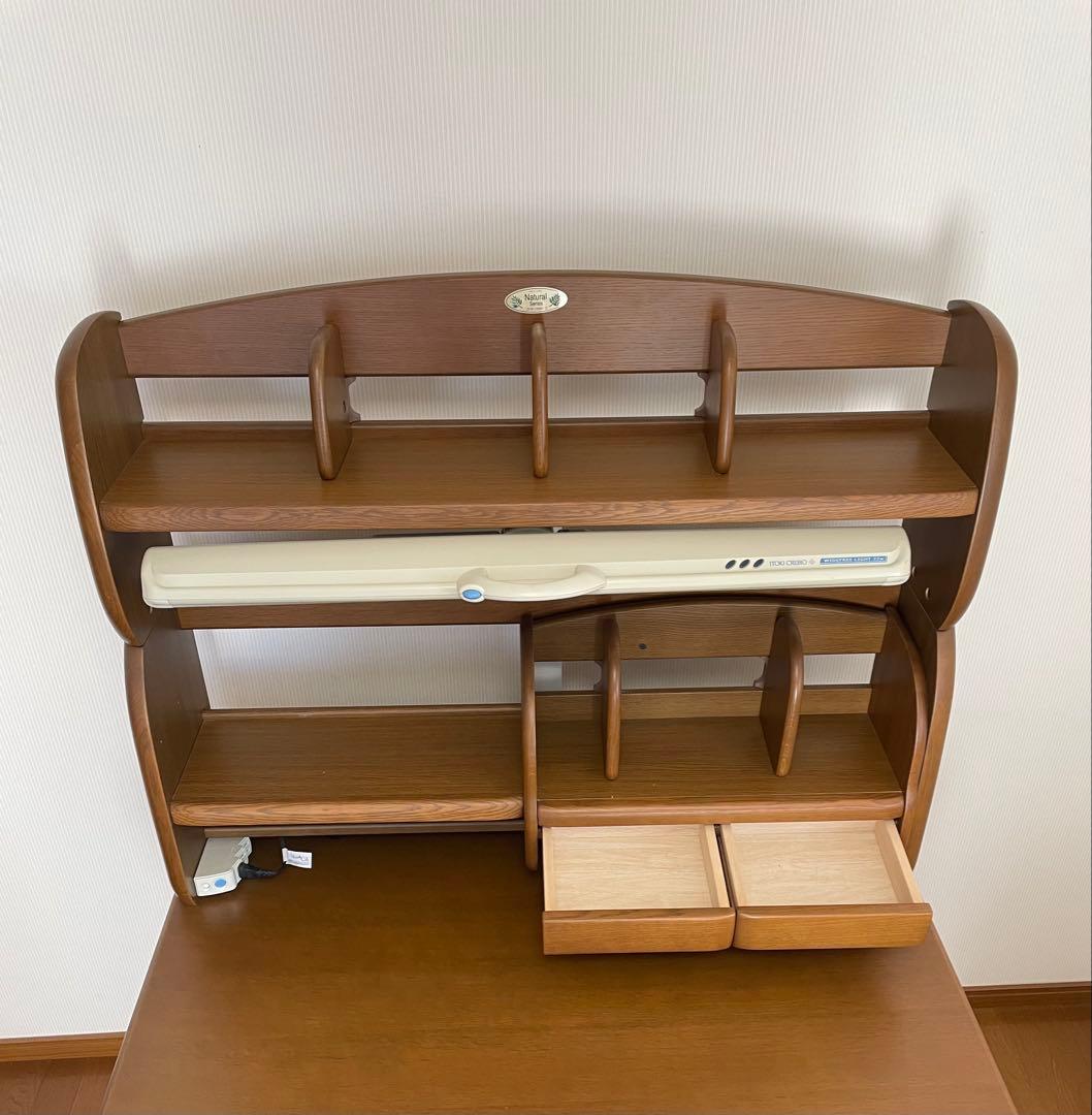 【 3点セットの②上棚のみ 】 イトーキクレビオ 学習机 ※①②③同時購入限定