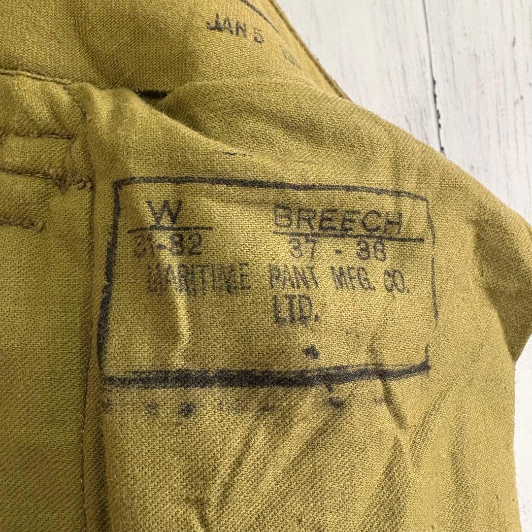 50s カナダ軍 ウールパンツ コンバットパンツ ミリタリーパンツ スラックス