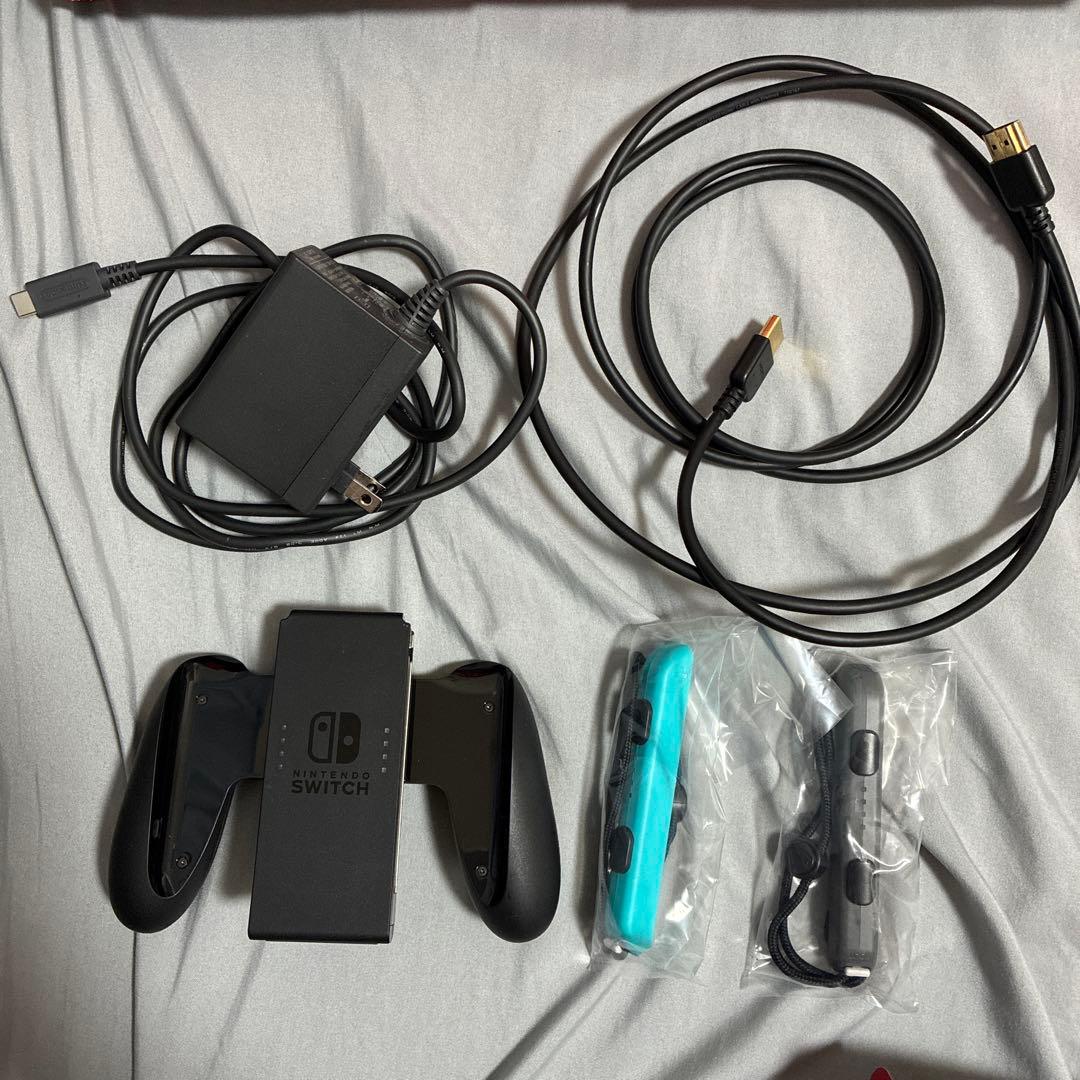 【Nintendo Switch 本体 カスタムカラー／プロコン付き／箱あり】