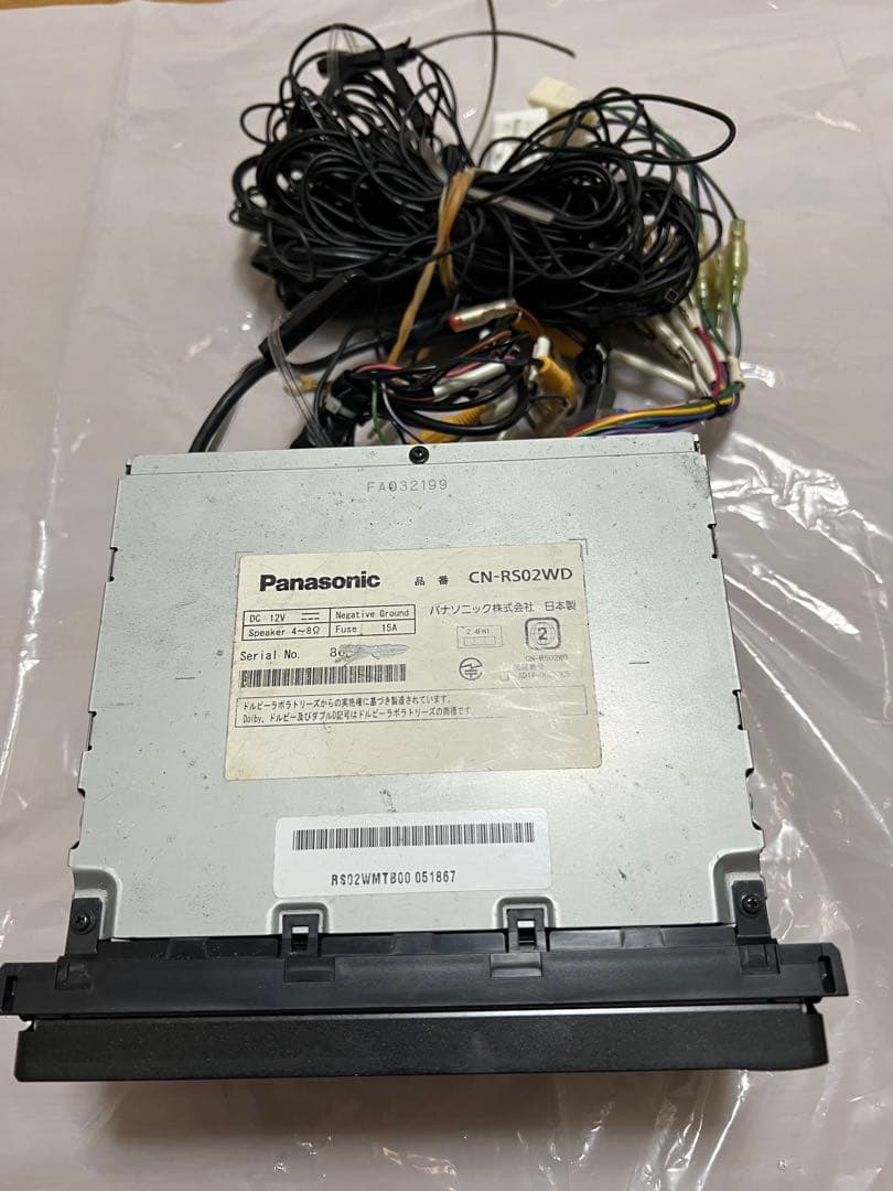CN−RS02WD パナソニックストラーダ