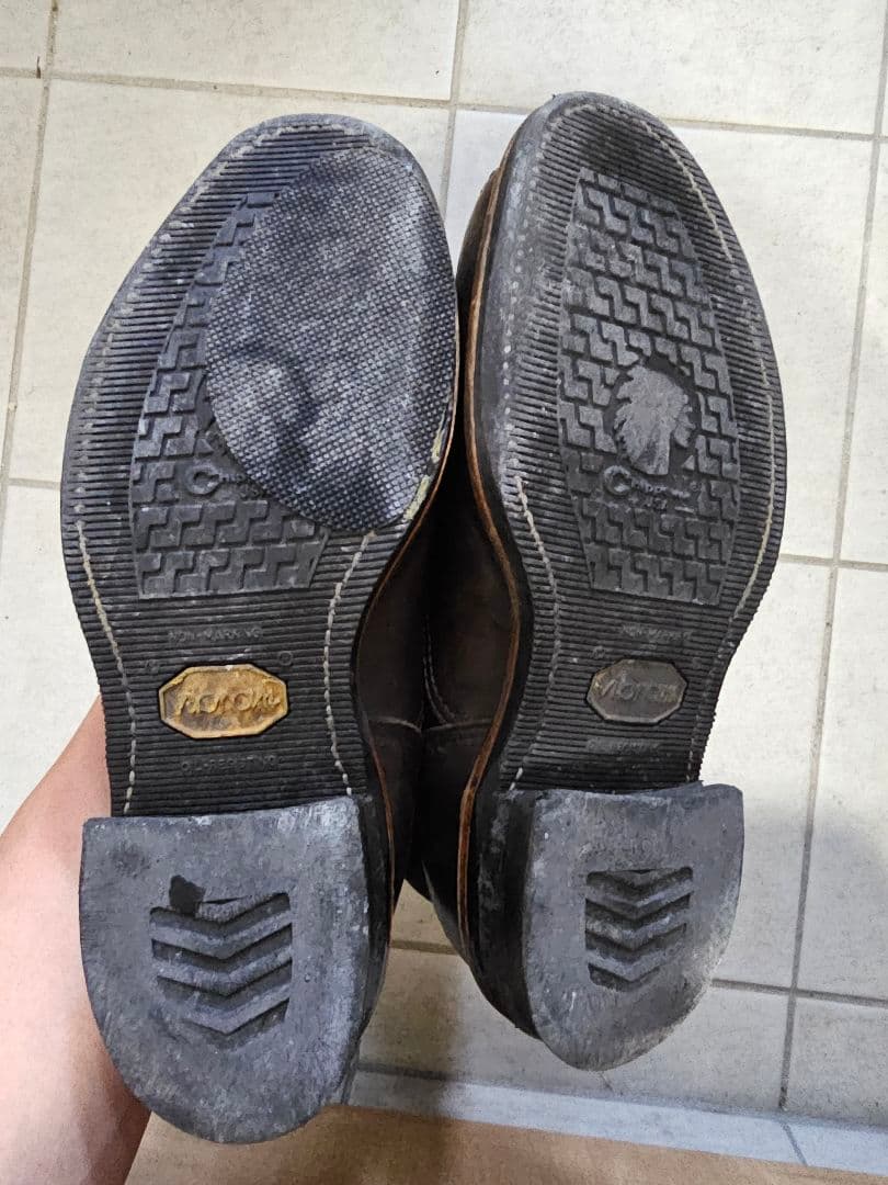 CHIPPEWA エンジニアブーツ スチールトゥ 90173 黒タグ 26.5