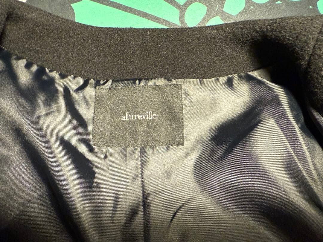 【美品】allureville Mサイズ ミリオールベロアショートコート