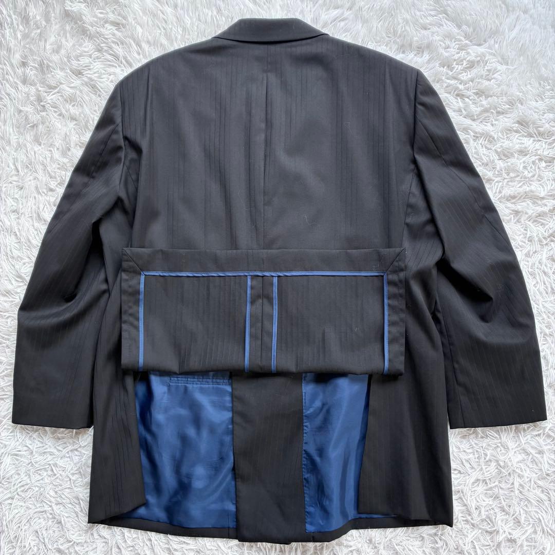 最高級　ロロピアーナ　SUPER 130'S ダブル　セットアップ　3L相当　黒