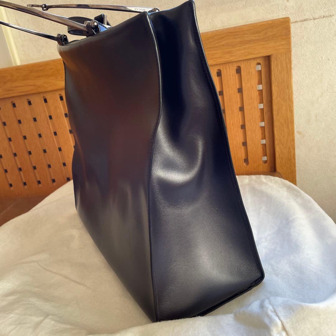 GUCCI レザートートバッグ