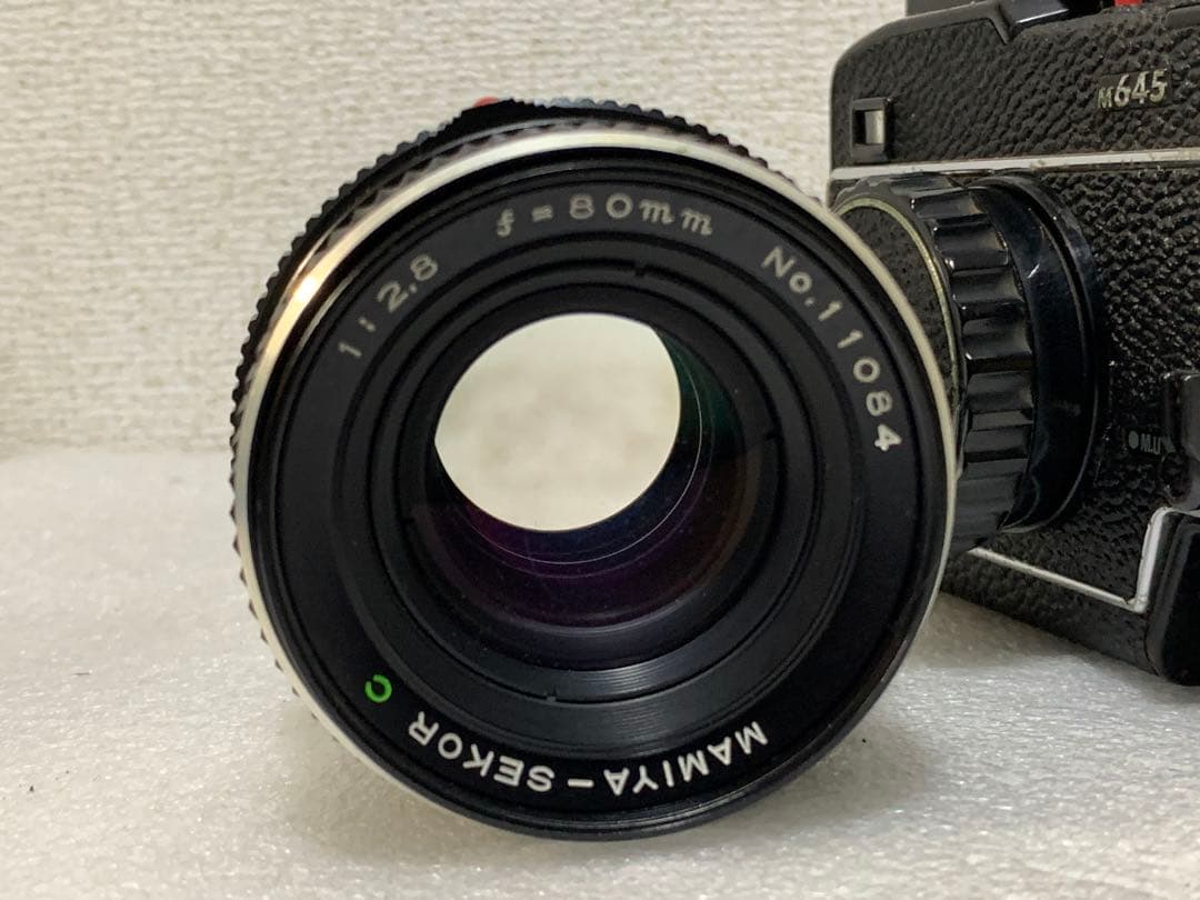 フィルムカメラ Mamiya M645 SEKOR C 1:2.8 80mm