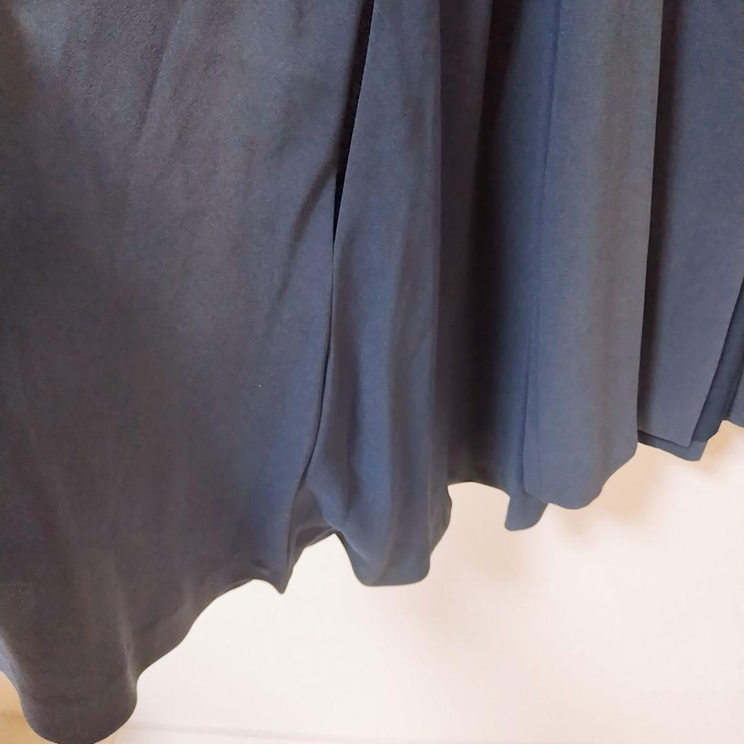 07 シビラ イトキン ロング丈 ポンチョ ケープコート 高級感 【40】大きい