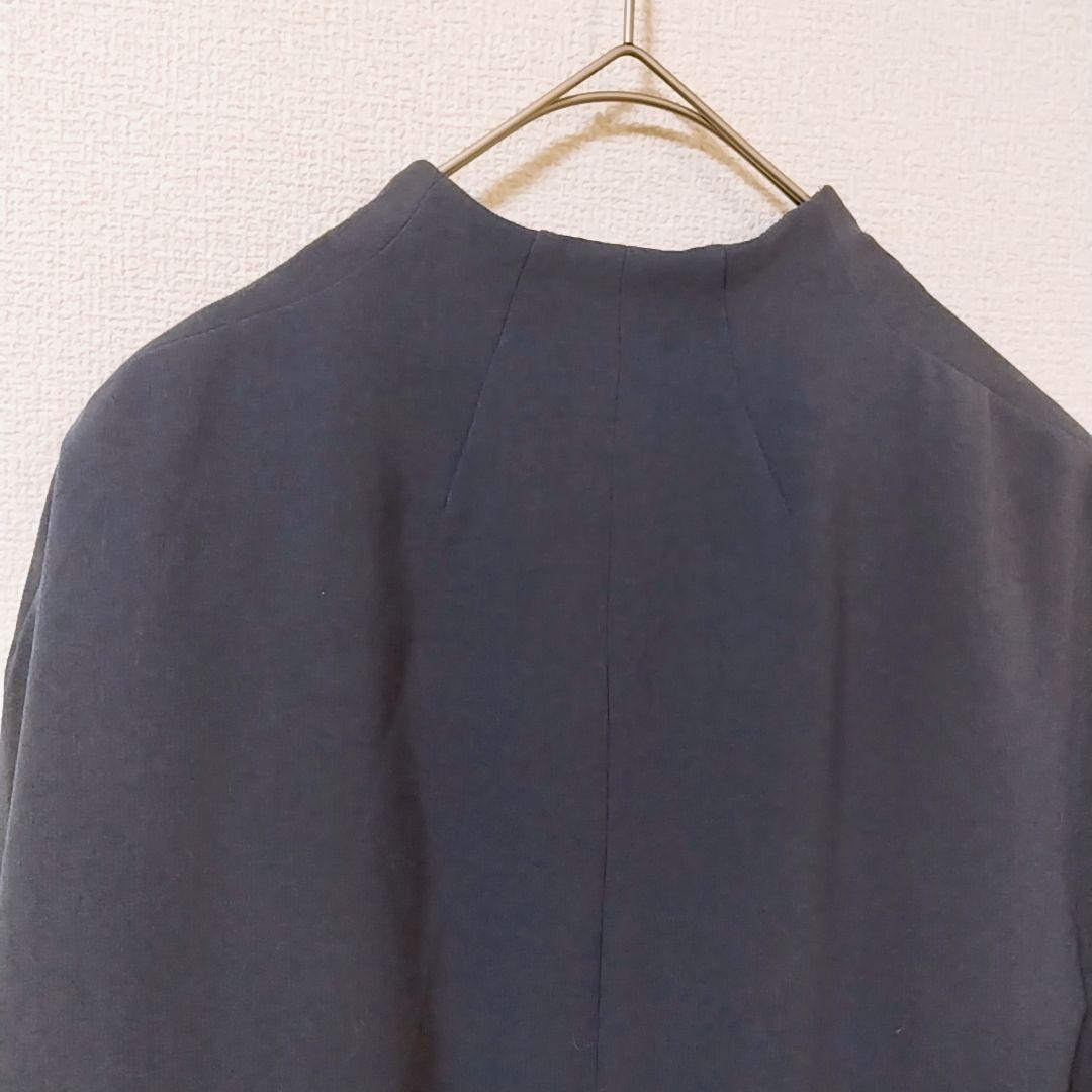 07 シビラ イトキン ロング丈 ポンチョ ケープコート 高級感 【40】大きい