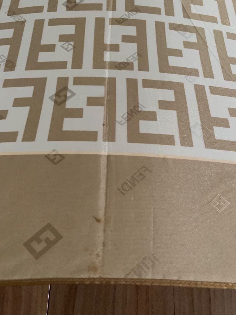 FENDI 長傘　フェンディ　傘　ベージュ