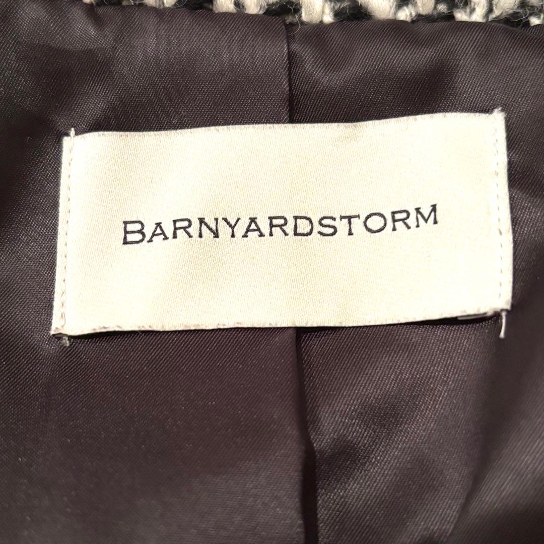 【BARNYARDSTORM 】ヘリンボーンブルゾン　ウール　ブルゾン