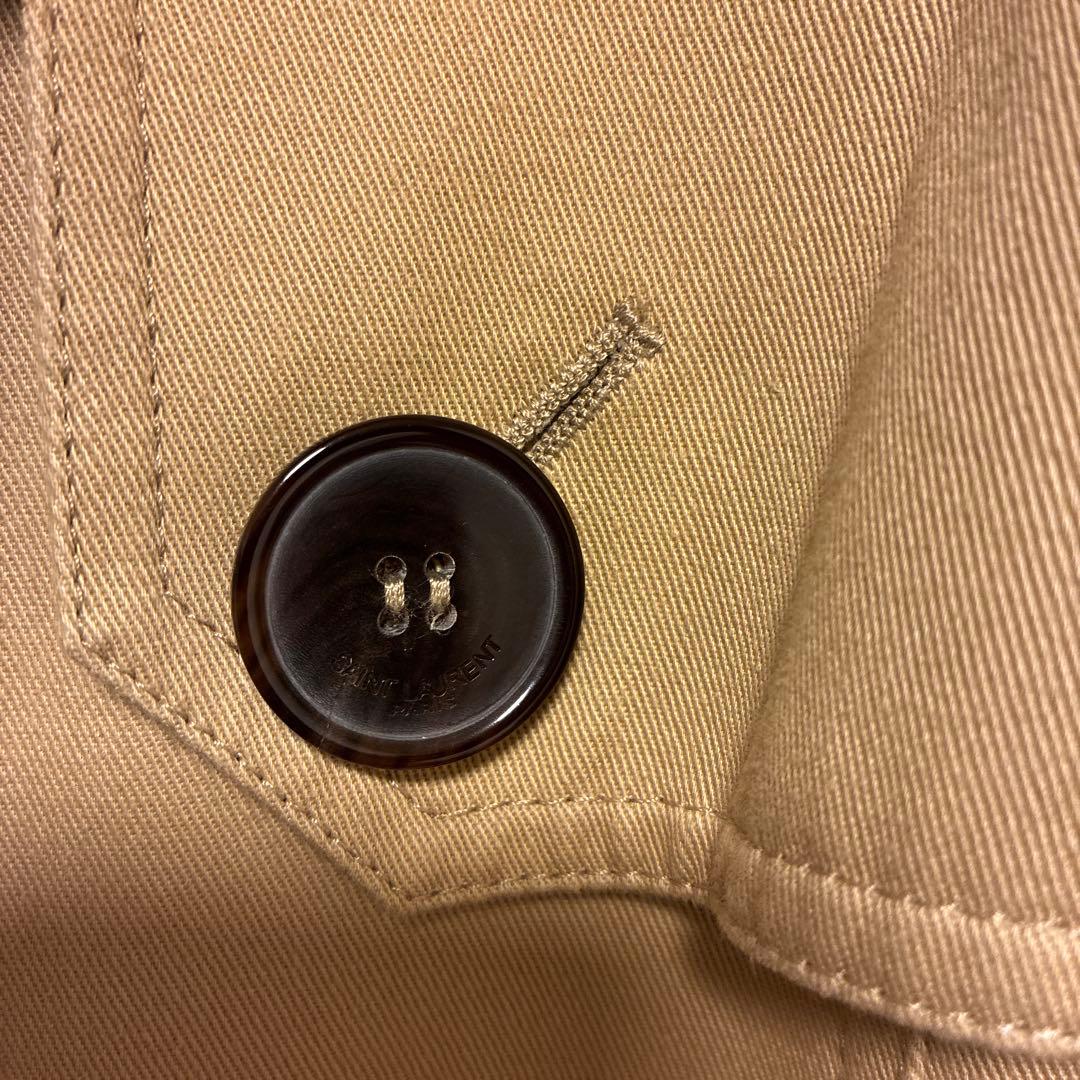 SAINT LAURENT ベージュ トレンチコート