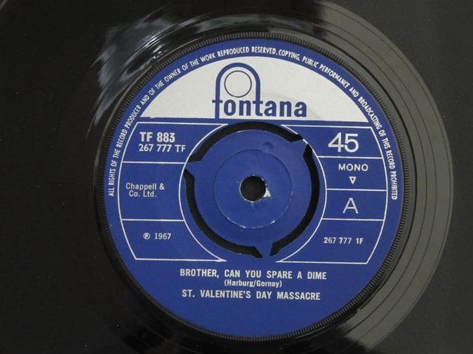 ７インチ★ST. VALENTINE'S DAY MASSACRE★Brothe