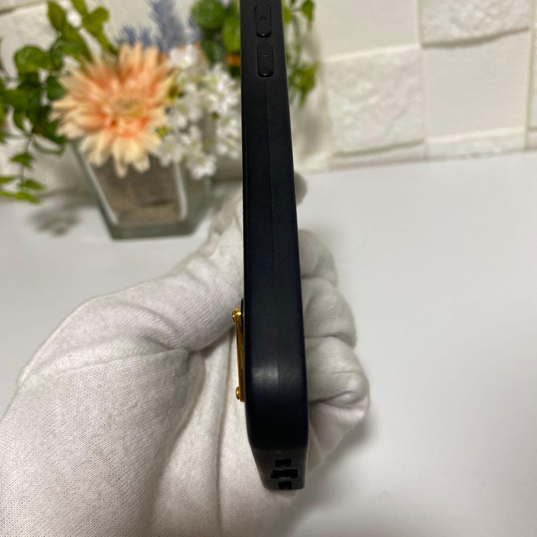 良品 PRADA iPhone13pro 黒 トライアングル ケース 付属品有り