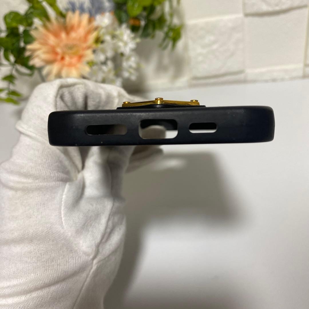 良品 PRADA iPhone13pro 黒 トライアングル ケース 付属品有り