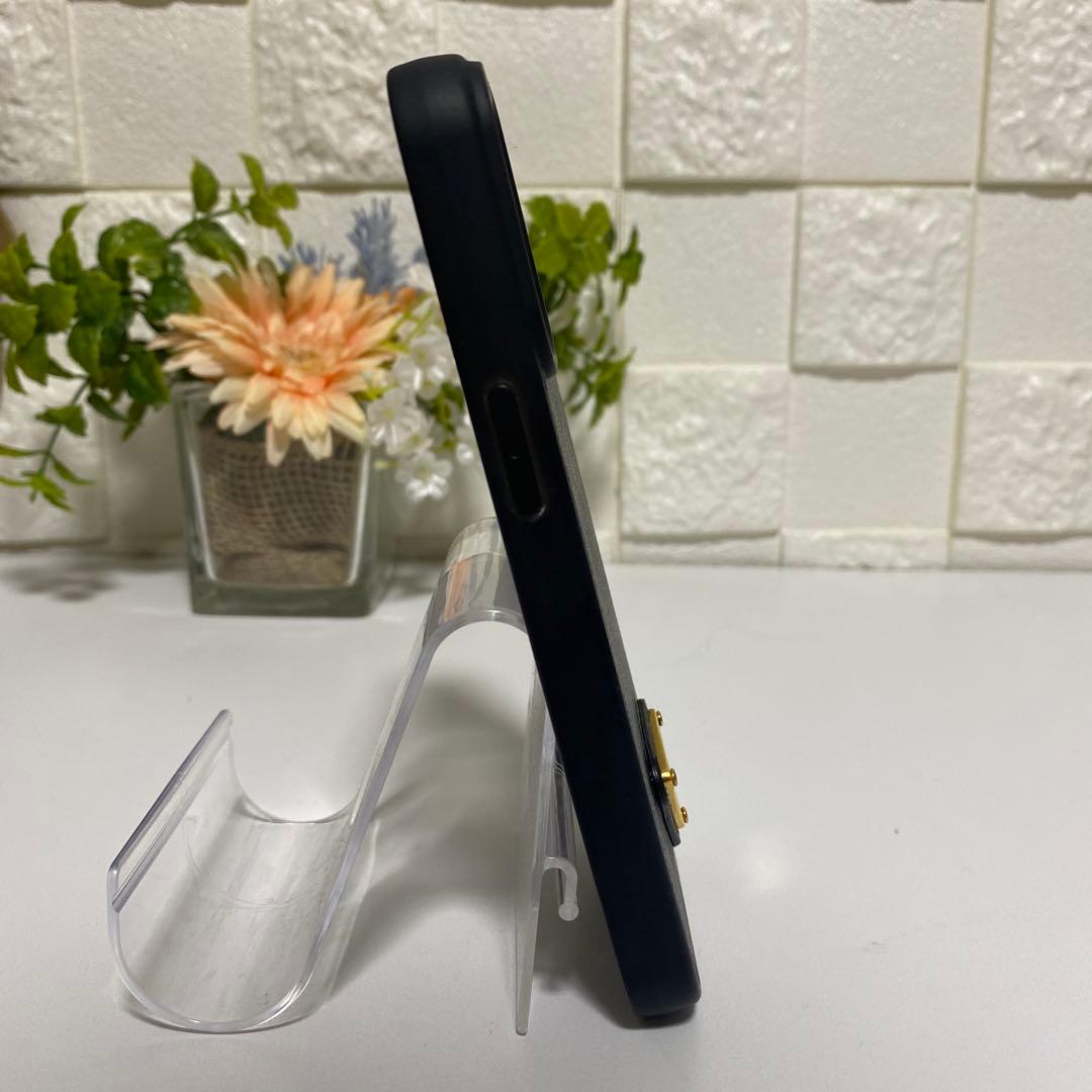 良品 PRADA iPhone13pro 黒 トライアングル ケース 付属品有り