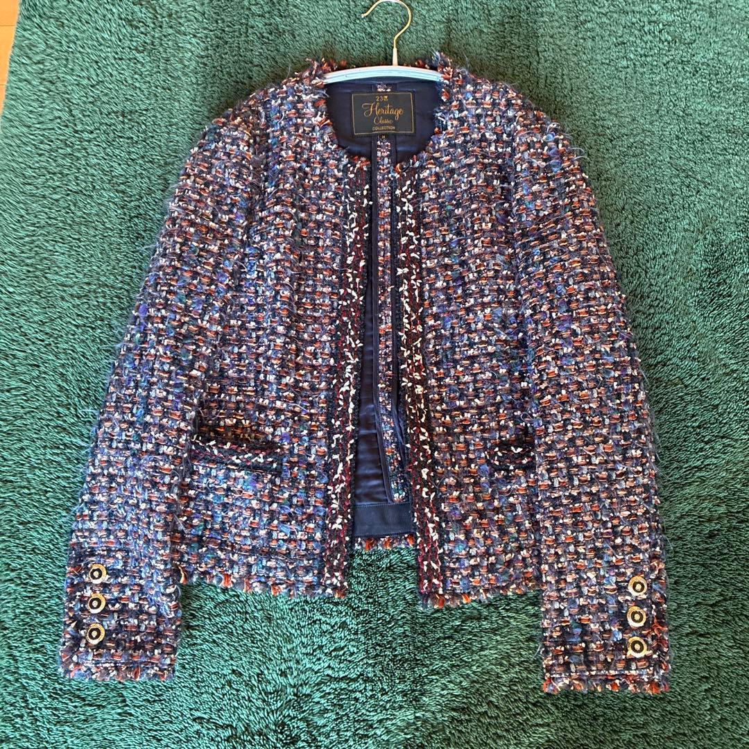 Heritage Classic ノーカラージャケット 38