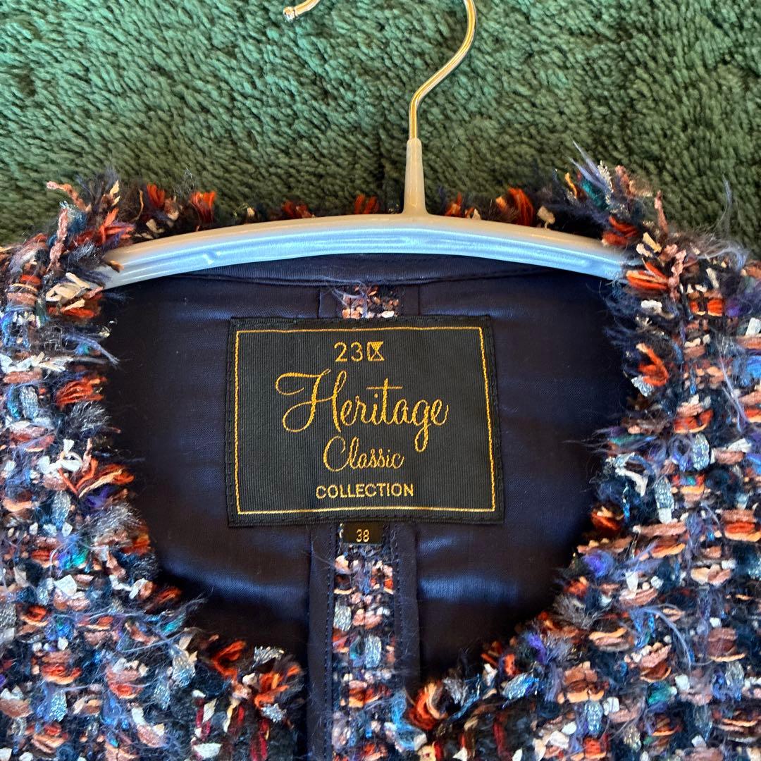 Heritage Classic ノーカラージャケット 38