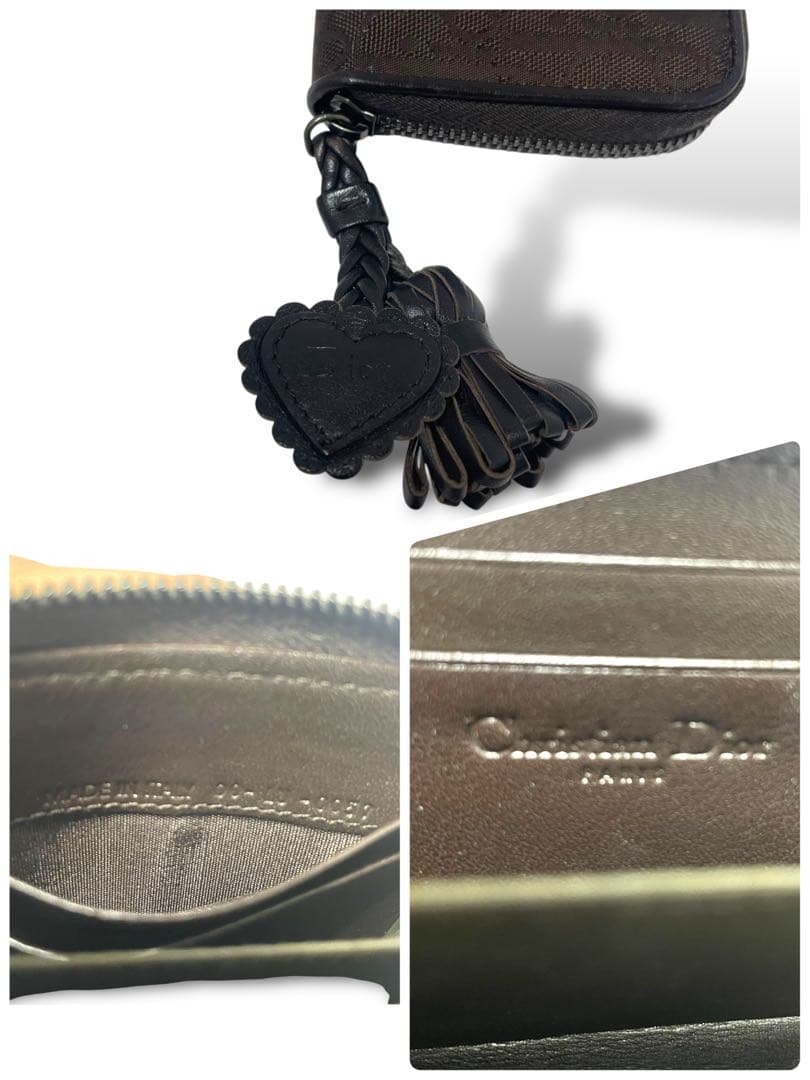 美品★Christian Dior ケース　カード入れ　トロッター　茶
