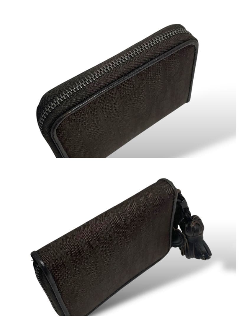 美品★Christian Dior ケース　カード入れ　トロッター　茶