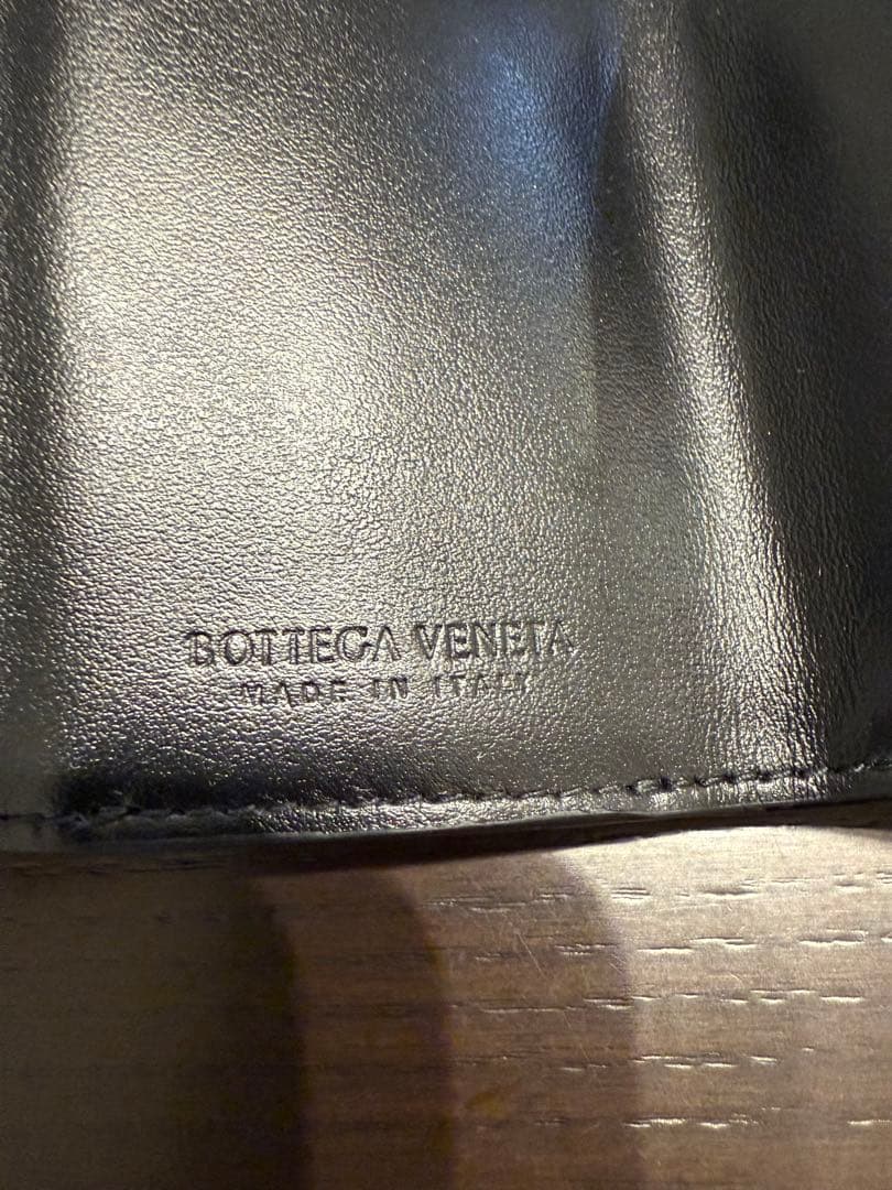 ボッテガヴェネタ 三つ折り財布 ブラック