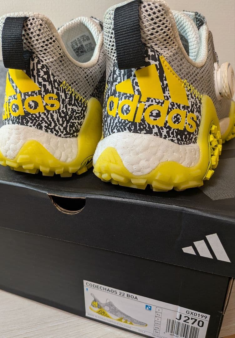 adidacode chaos 22BOA size 27.0 【新品同様】