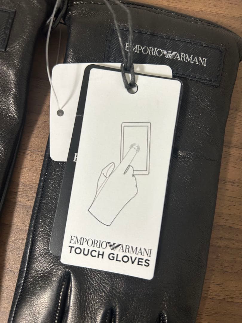 新品未使用　タグ付き レザー手袋　Lサイズ