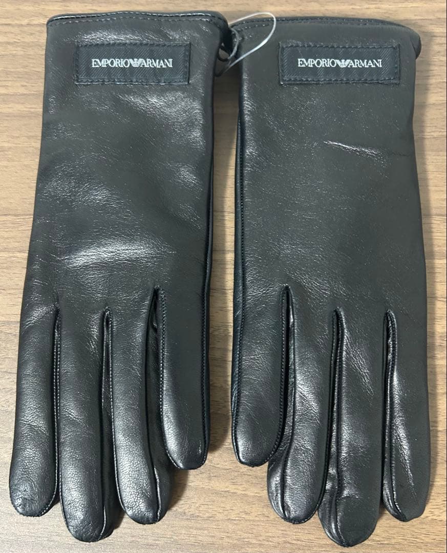 新品未使用　タグ付き レザー手袋　Lサイズ