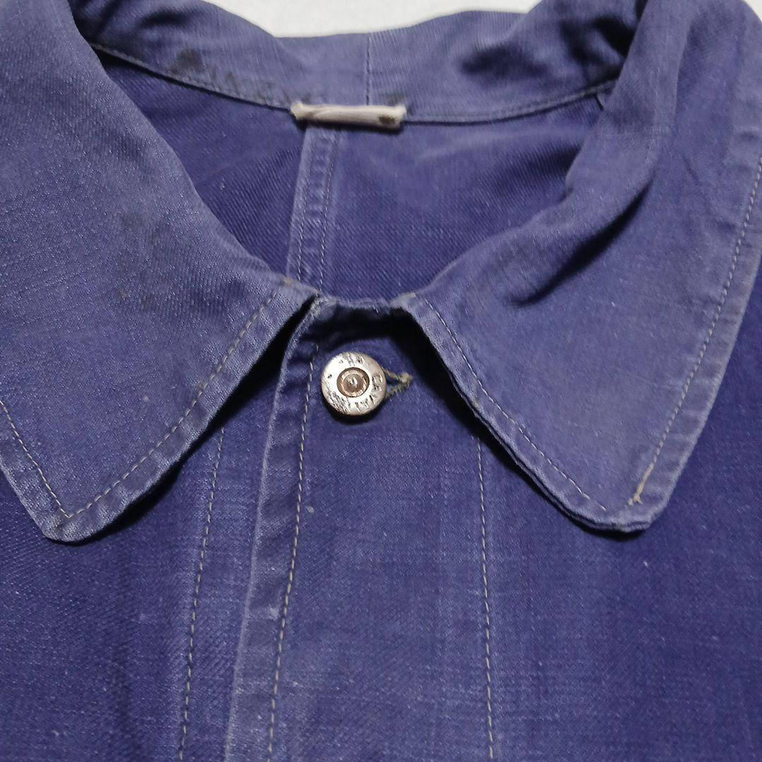 ファイヤーさん専用　フレンチメティスワークジャケット　コットンリネン