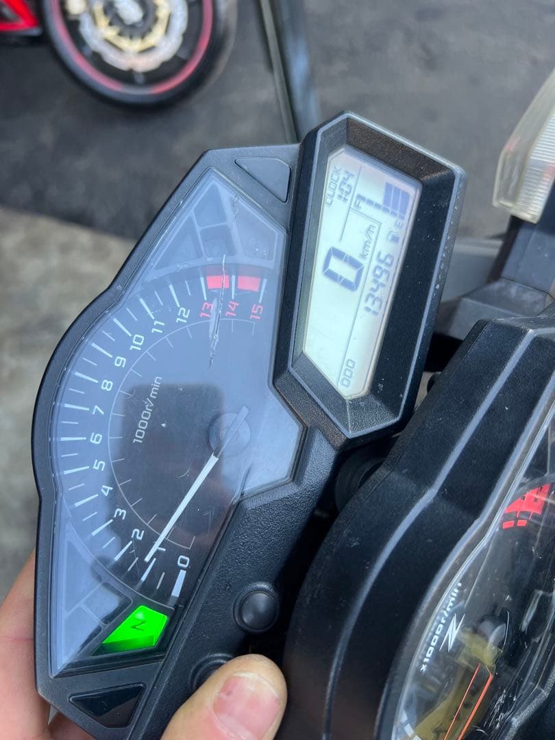 ニンジャ250 スピードメーター　動作品　EX250L NINJA250