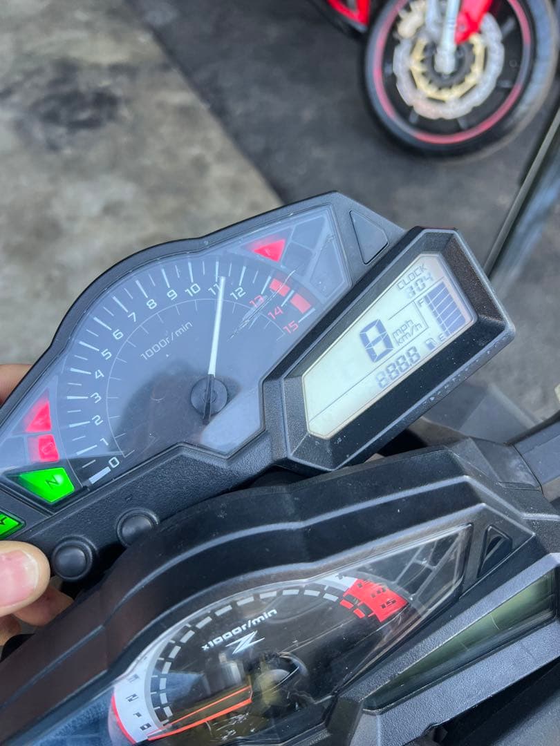 ニンジャ250 スピードメーター　動作品　EX250L NINJA250