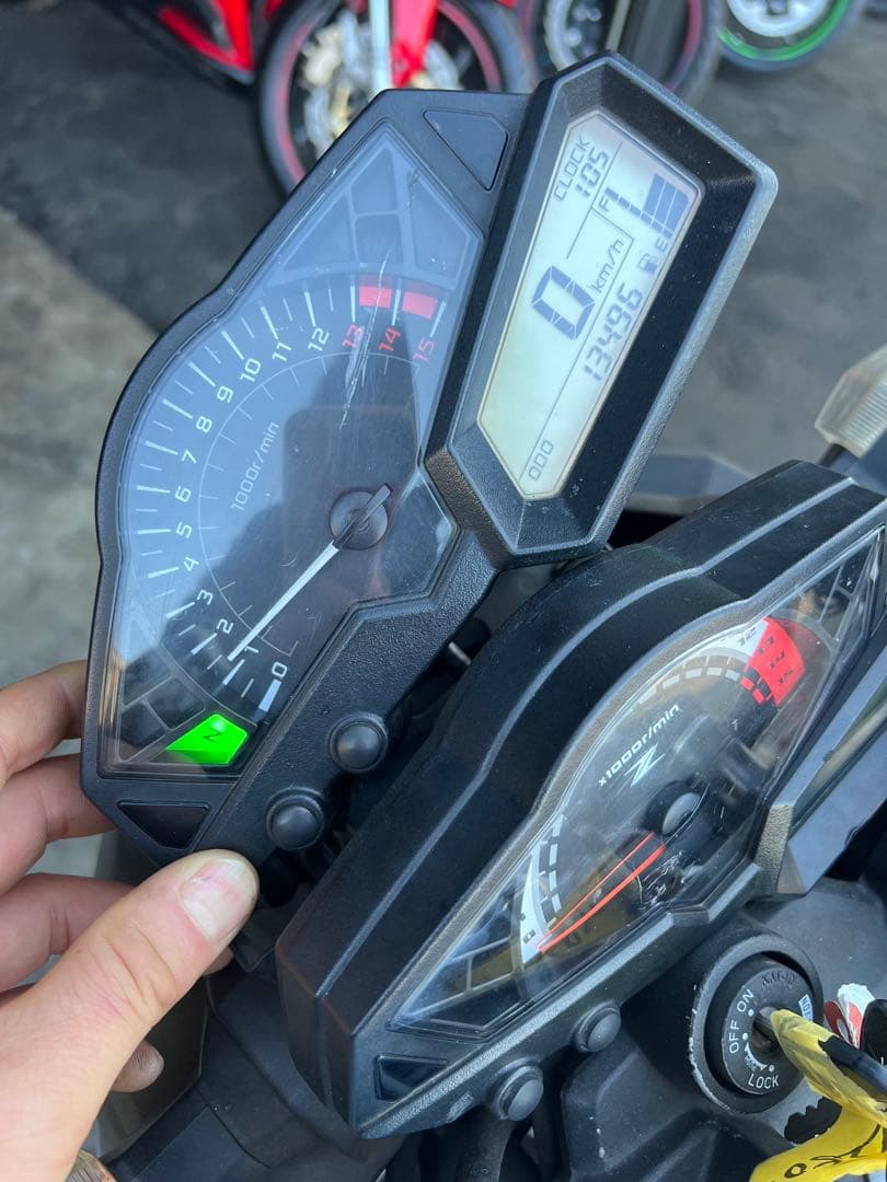 ニンジャ250 スピードメーター　動作品　EX250L NINJA250