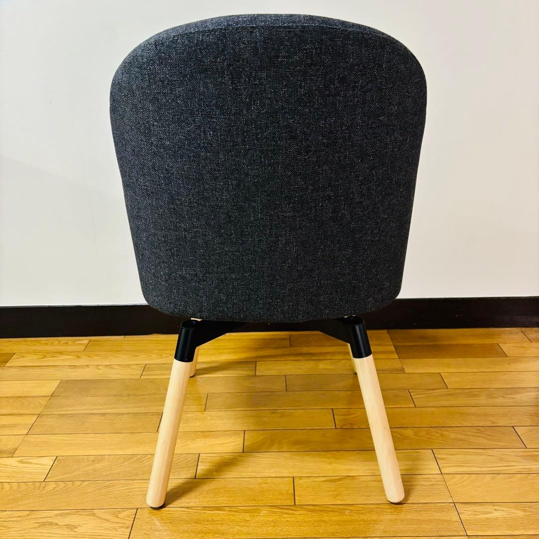 【美品】IKEA JANOLOF ヤンオロフ 回転ダイニングチェア 送料無料2