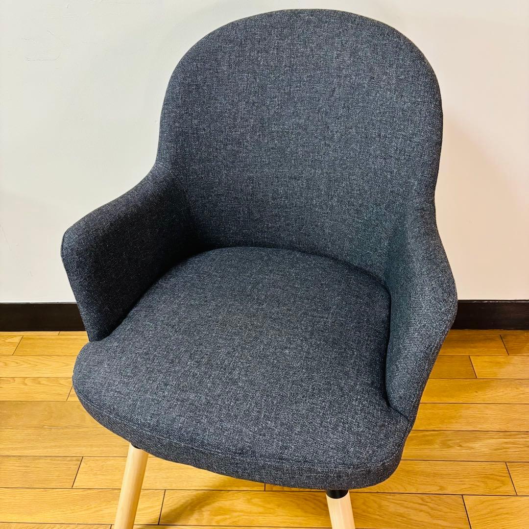 【美品】IKEA JANOLOF ヤンオロフ 回転ダイニングチェア 送料無料2
