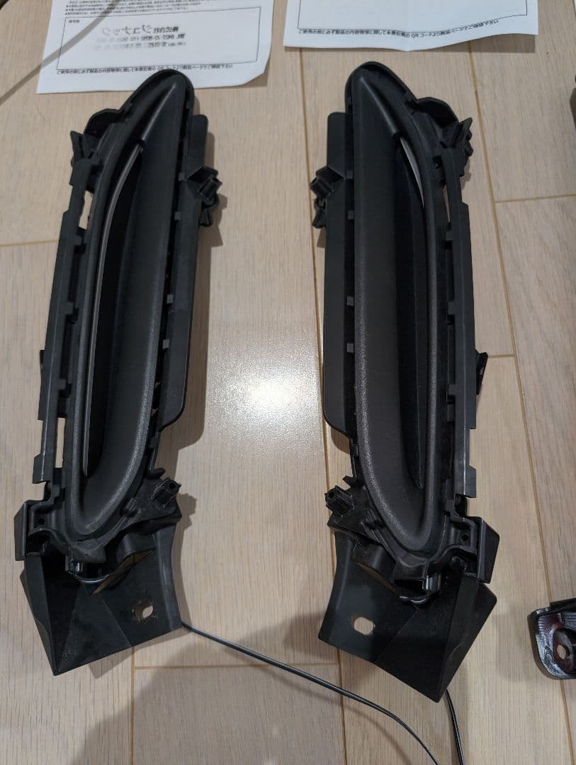 レクサスNX専用 リザード ダクトイルミ、リフレクターレンズ2点セット