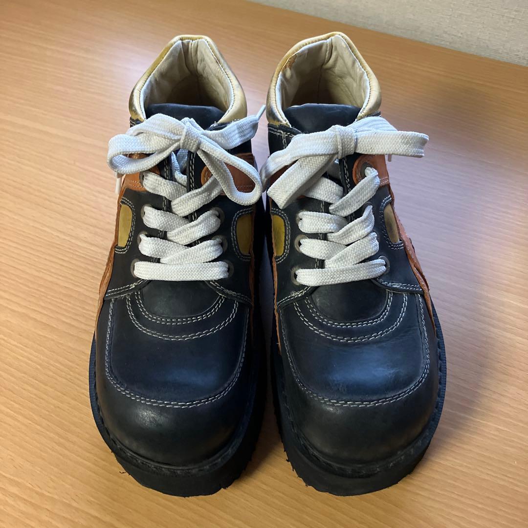 Swear London 厚底 レザー ハイカット シューズ 90s Y2K