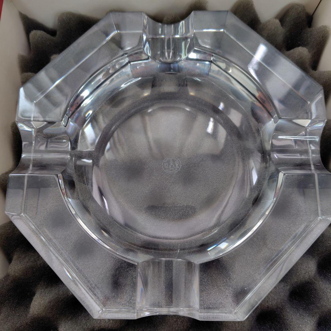 Baccarat クリスタル 八角形灰皿